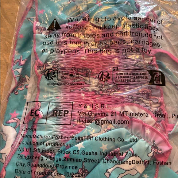 Toddler Unicorn Skirt and Top Set NWT - Picture 6 of 6